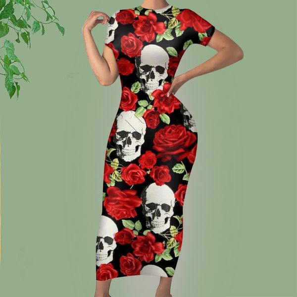 noisydesigns skull rose pattern dress for women long maxi bodycon party club casual evening beach summer vestidos 220627, Black;gray
noisydesigns skull rose pattern dress for women long maxi bodycon party club casual evening beach summer vestidos 220627, Black;gray
