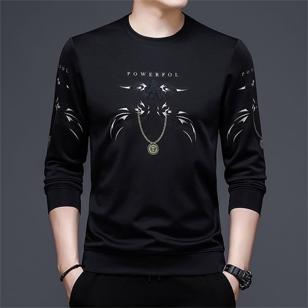 browon fashion black t shirt men autumn long long sleeve t shirt mens casual regular fit o-neck men clothing 220408, White;black
browon fashion black t shirt men autumn long long sleeve t shirt mens casual regular fit o-neck men clothing 220408, White;black