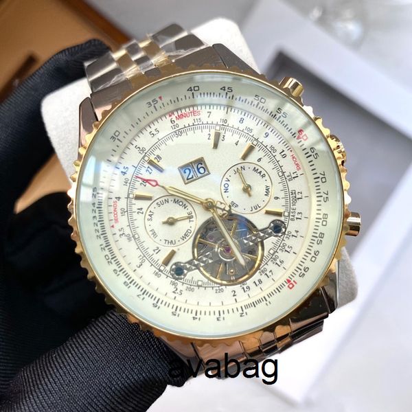 other watches men watches 5-pin flywheel automatic mechanical watch 45mm round bezel fashion business wristwatches montre de luxe o3wh, Slivery;black
other watches men watches 5-pin flywheel automatic mechanical watch 45mm round bezel fashion business wristwatches montre de luxe o3wh, Slivery;black