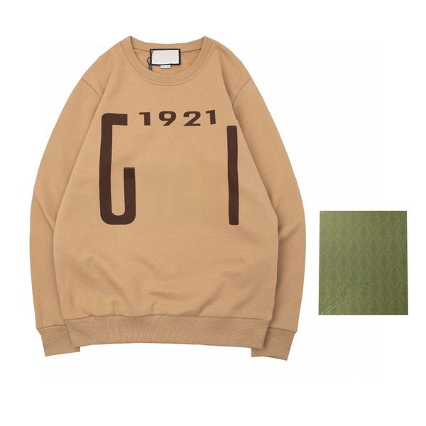 double g designer autumn and winter new men's sweater classic 1921 letter print round neck pullover cotton casual couple sweatshirt thi, Black
double g designer autumn and winter new men's sweater classic 1921 letter print round neck pullover cotton casual couple sweatshirt thi, Black