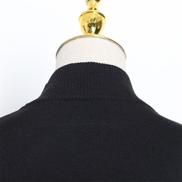 twotwinstyle patchwork casual sweater for women o neck long sleeve irregular hem loose sweater female fall fashion 201204, White;black
twotwinstyle patchwork casual sweater for women o neck long sleeve irregular hem loose sweater female fall fashion 201204, White;black