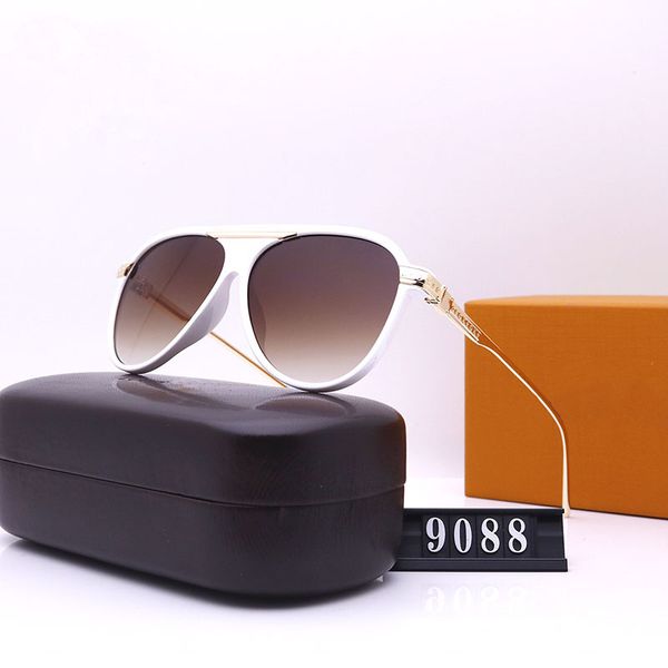 sunglasses luxury designers sunglasses men and women mirror protection 6-color beautiful fashion trend classic toad frame beach daily sun sh, White;black
sunglasses luxury designers sunglasses men and women mirror protection 6-color beautiful fashion trend classic toad frame beach daily sun sh, White;black