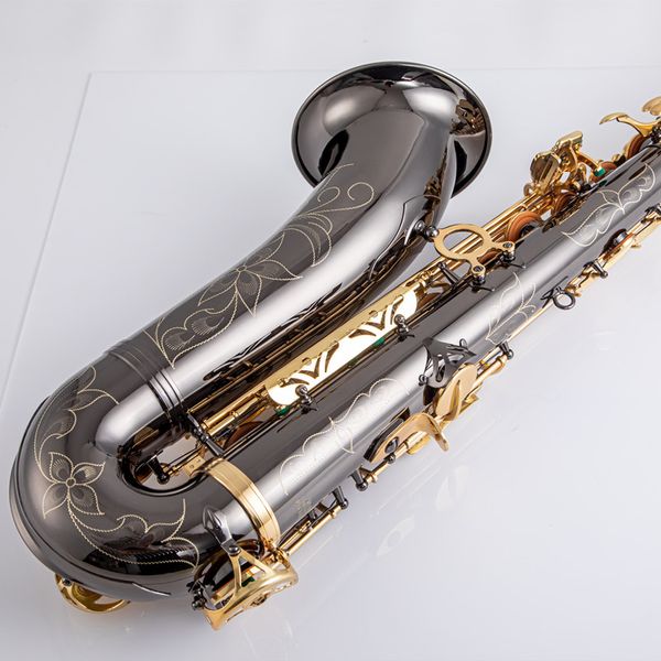 made in france sts-802 bb tenor saxophone sax brass body black nickle plated golden keys woodwind instrument
made in france sts-802 bb tenor saxophone sax brass body black nickle plated golden keys woodwind instrument