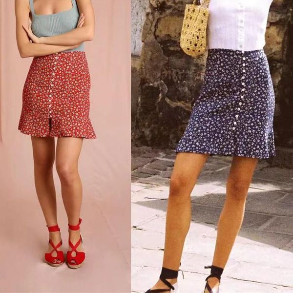 skirts women single breasted trumpet mini floral print viscose ruffles high waist female 2022 summer short jupeskirts, Black
skirts women single breasted trumpet mini floral print viscose ruffles high waist female 2022 summer short jupeskirts, Black