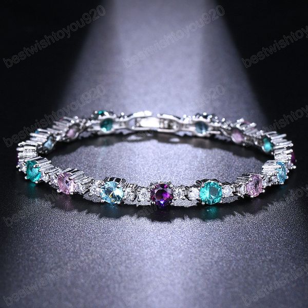 vintage elegant colorful round zircon bracelet for women shiny crystal romantic wedding bridal jewelry prom bangle gifts, Golden;silver
vintage elegant colorful round zircon bracelet for women shiny crystal romantic wedding bridal jewelry prom bangle gifts, Golden;silver