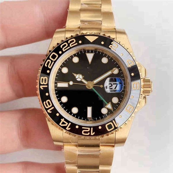 luxury mens mechanical watch r olex automatic gmt luminous calendar swiss es brand wristwatch, Slivery;brown
luxury mens mechanical watch r olex automatic gmt luminous calendar swiss es brand wristwatch, Slivery;brown