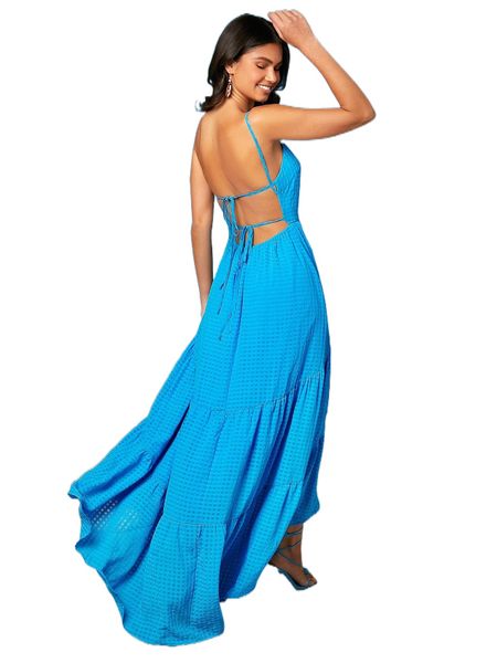 plaid pattern tied backless ruffle hem cami dress h4st#, Black;gray
plaid pattern tied backless ruffle hem cami dress h4st#, Black;gray