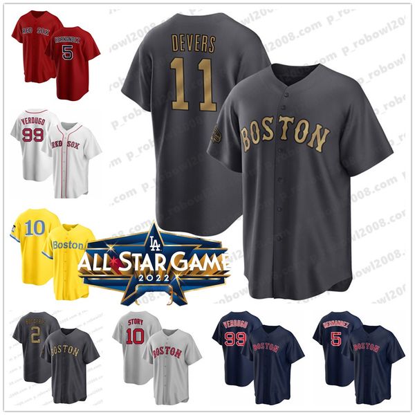 2 xander bogaerts redsox 2022 all-star game jersey 11 rafael devers 10 trevor story 99 alex verdugo j.d. martinez enrique hernandez jackie b, Blue;black
2 xander bogaerts redsox 2022 all-star game jersey 11 rafael devers 10 trevor story 99 alex verdugo j.d. martinez enrique hernandez jackie b, Blue;black