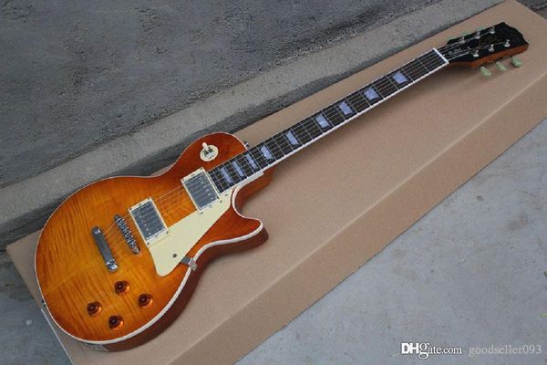 gibs les honey burst lp standard/ slash electric guitar with flamed maple guitar @21
gibs les honey burst lp standard/ slash electric guitar with flamed maple guitar @21