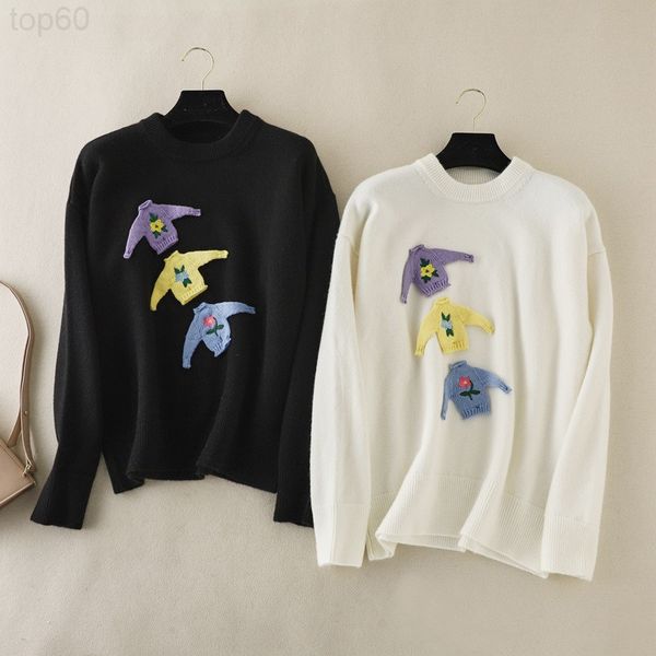 women's knits & tees designer rum * a minority design wool cashmere pullover sweater women's three piece sweater flower embroidery, White
women's knits & tees designer rum * a minority design wool cashmere pullover sweater women's three piece sweater flower embroidery, White