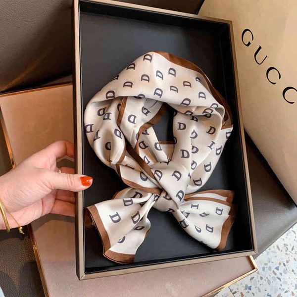 designer silk head scarf long letter d silk fashion high-grade small double-layer thin hair ribbon scarf woman mens, Blue;gray
designer silk head scarf long letter d silk fashion high-grade small double-layer thin hair ribbon scarf woman mens, Blue;gray