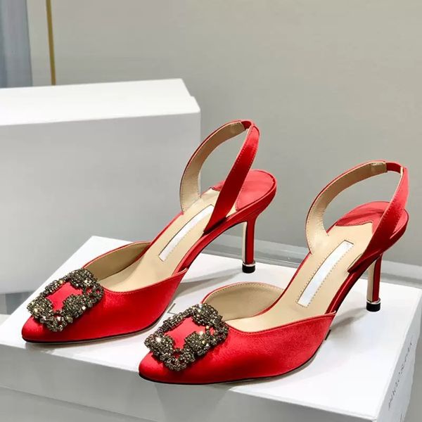 women's shoes fashion satin hollow closed toe stiletto sandals women 2022, Black
women's shoes fashion satin hollow closed toe stiletto sandals women 2022, Black