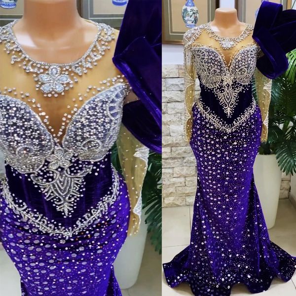 2022 plus size arabic aso ebi luxurious mermaid sparkly prom dresses beaded crystals royal blue evening formal party second reception birthd, Black
2022 plus size arabic aso ebi luxurious mermaid sparkly prom dresses beaded crystals royal blue evening formal party second reception birthd, Black
