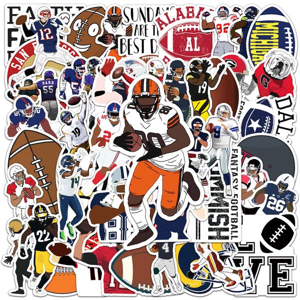 new waterproof 10/30/50pcs sports american rugby football cool stickers lapmotorcycle luggage guitar phone bike fridge car sticker decals st
new waterproof 10/30/50pcs sports american rugby football cool stickers lapmotorcycle luggage guitar phone bike fridge car sticker decals st