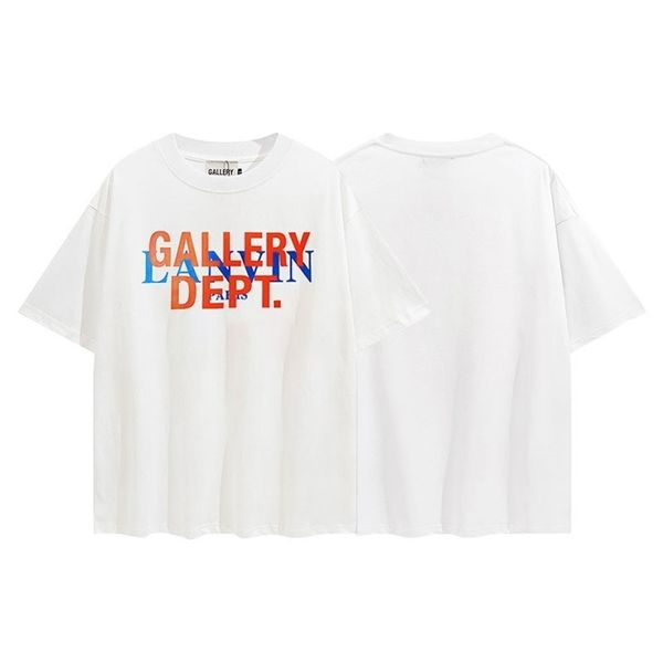 lanvi designer mens t-shirts gallerydept langfan co branded high street fashion brand loose short sleeve couple tshirt for men women lovers, White;black
lanvi designer mens t-shirts gallerydept langfan co branded high street fashion brand loose short sleeve couple tshirt for men women lovers, White;black