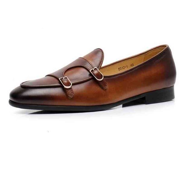 fashion real leather vintage style men dress shoes double monk strap buckle loafers wedding dress lbcf, Black
fashion real leather vintage style men dress shoes double monk strap buckle loafers wedding dress lbcf, Black