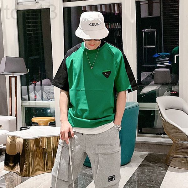 men's t-shirts designer 2022 spring bottoming new irregular fashion brand bv couple short sleeve triangle large green t-shirt men', White;black
men's t-shirts designer 2022 spring bottoming new irregular fashion brand bv couple short sleeve triangle large green t-shirt men', White;black