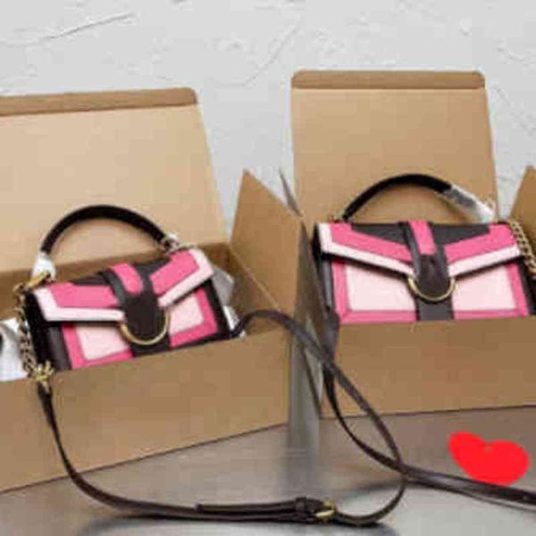 bags tote women luxury brand designer handbag splicing color square shoulder brown leather crossbody female purses 220303
bags tote women luxury brand designer handbag splicing color square shoulder brown leather crossbody female purses 220303