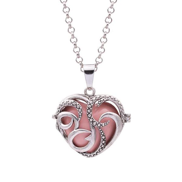 pendant necklaces 1pc love heart necklace mexico sound chime angel ball caller locket for essential oil diffuser pregnant women fu294i, Silver
pendant necklaces 1pc love heart necklace mexico sound chime angel ball caller locket for essential oil diffuser pregnant women fu294i, Silver