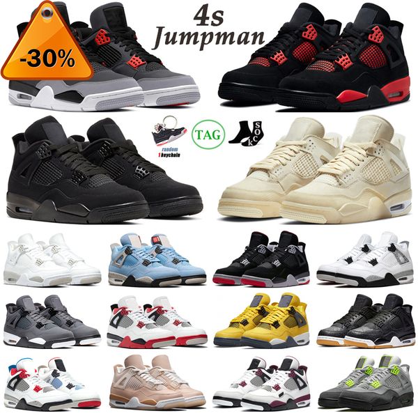 4 4s basketball shoes men women red thunder infrared lighting black cat bred university blue sail cool grey shimmer white oreo mens trainers
4 4s basketball shoes men women red thunder infrared lighting black cat bred university blue sail cool grey shimmer white oreo mens trainers