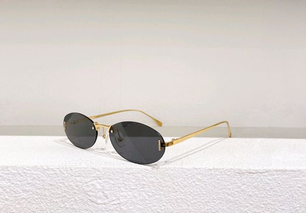 stones rimless oval sunglasses for women men gold/black 40046 sun glasses shades with box, White;black
stones rimless oval sunglasses for women men gold/black 40046 sun glasses shades with box, White;black