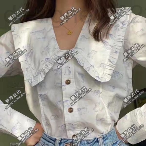 women's blouses & shirts designer (correct version) peter pan deep v doll neck large lapel ruff bubble sleeve shirt women's w0ix, White
women's blouses & shirts designer (correct version) peter pan deep v doll neck large lapel ruff bubble sleeve shirt women's w0ix, White