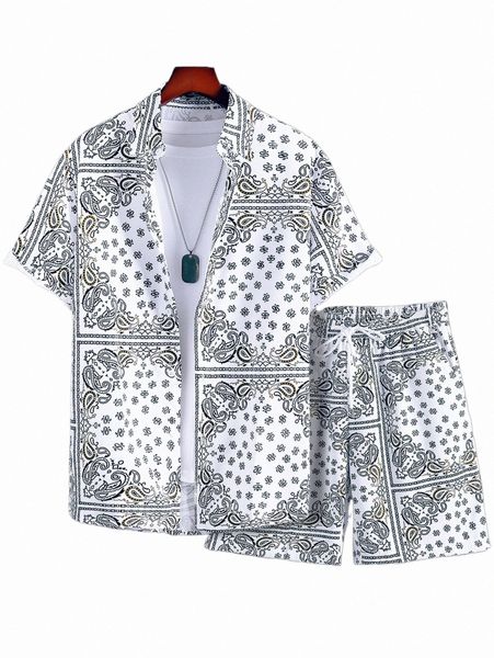 men random paisley scarf print shirt & drawstring waist shorts without tee y6pf#, Gray
men random paisley scarf print shirt & drawstring waist shorts without tee y6pf#, Gray