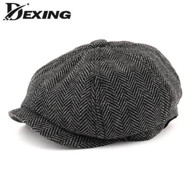 men octagonal big size berets herringbone gatsby tweed cap newsboy male beret peaky blinders hat spring women flat beret hats t200104, Blue;gray
men octagonal big size berets herringbone gatsby tweed cap newsboy male beret peaky blinders hat spring women flat beret hats t200104, Blue;gray