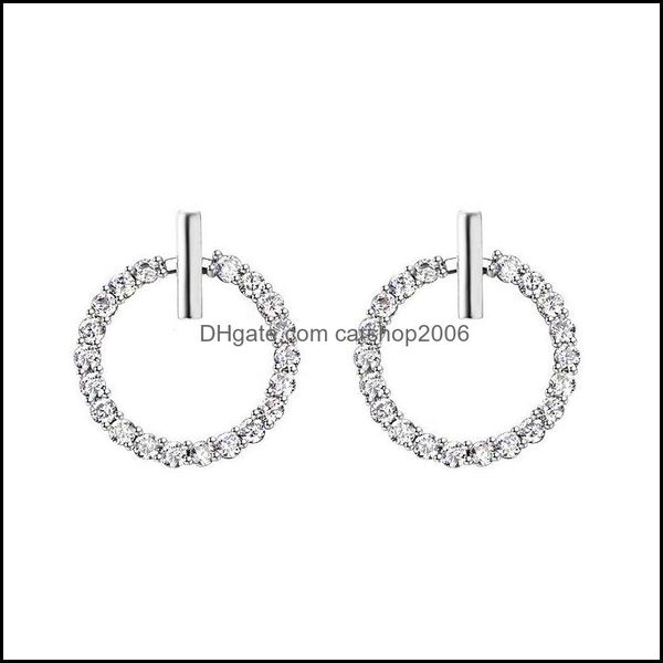 hoop hie earrings jewelry fashion 925 sterling sier crystal rhinestone geometric round stud for women beautif 1567 v2 drop delivery 2021 t, Golden;silver
hoop hie earrings jewelry fashion 925 sterling sier crystal rhinestone geometric round stud for women beautif 1567 v2 drop delivery 2021 t, Golden;silver