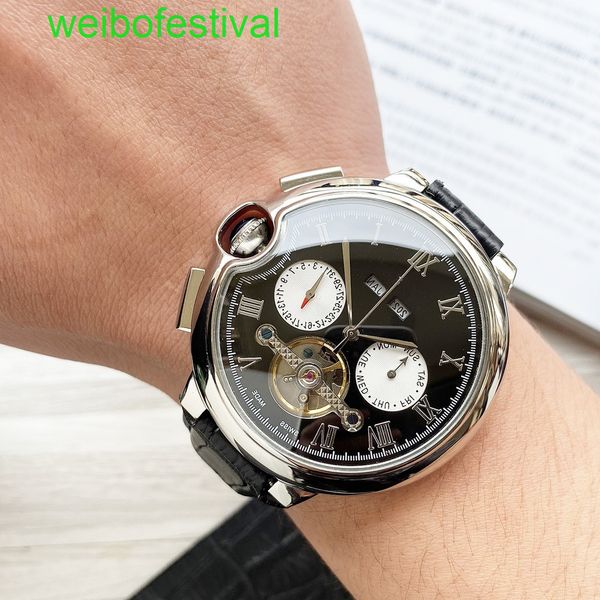 car blue balloon series boutique men's watch genuine leather strap high-end automatic mechanical movement mineral tempered glass 42mm 1, Slivery;brown
car blue balloon series boutique men's watch genuine leather strap high-end automatic mechanical movement mineral tempered glass 42mm 1, Slivery;brown
