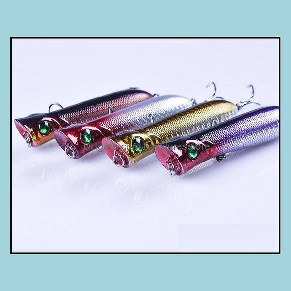 new floating wobbler laser popper poper fishing lures hooks 8.4cm 12.5g surface crankbait abs plastic simation hard baits drop delivery 2021
new floating wobbler laser popper poper fishing lures hooks 8.4cm 12.5g surface crankbait abs plastic simation hard baits drop delivery 2021