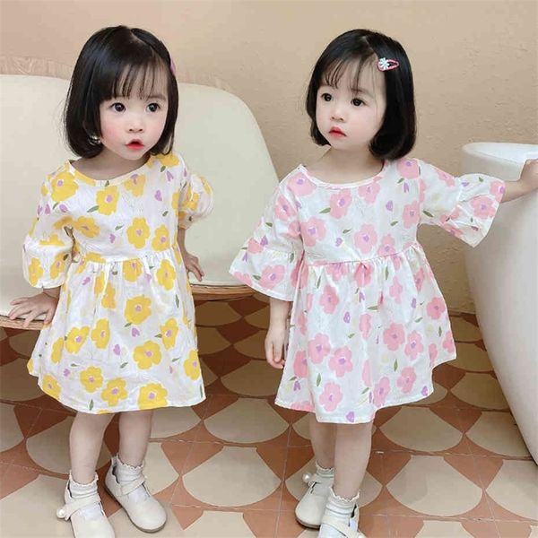 dress for girls floral girl child dress spring autumn children party dresses casual style girls costumes kids 210412, Red;yellow
dress for girls floral girl child dress spring autumn children party dresses casual style girls costumes kids 210412, Red;yellow