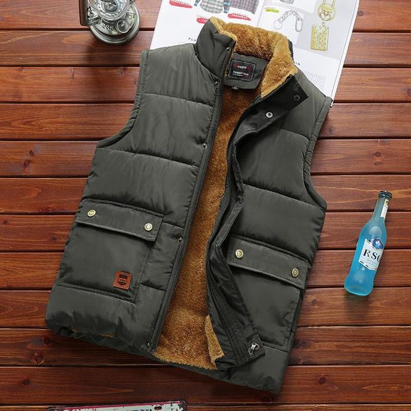 men's vests vest autumn/winter men's jacket warm, velvet, thick, standing collar, pocket, thick (for winter), waistcoat,, Black;white
men's vests vest autumn/winter men's jacket warm, velvet, thick, standing collar, pocket, thick (for winter), waistcoat,, Black;white