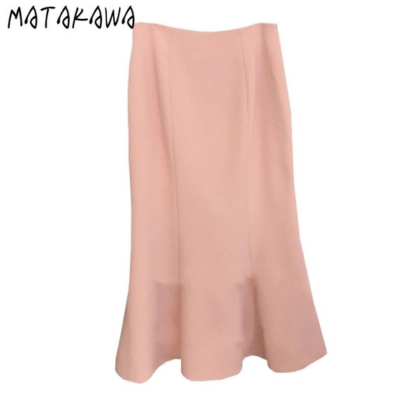 high waist slim woman skirts korea spring temperament fashion skirt sweet solid color trumpet mermaid 210506, Black
high waist slim woman skirts korea spring temperament fashion skirt sweet solid color trumpet mermaid 210506, Black