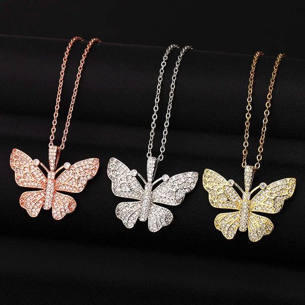 chains cute small size cz butterfly pendant rose gold stainless steel chain charms necklace for women fashion ins jewelry, Silver
chains cute small size cz butterfly pendant rose gold stainless steel chain charms necklace for women fashion ins jewelry, Silver