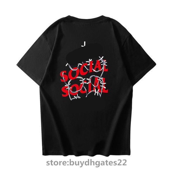 assc men's trendy t shirts anti social club barbed wire print plus size loose design couple short sleeve t-shirt, White;black
assc men's trendy t shirts anti social club barbed wire print plus size loose design couple short sleeve t-shirt, White;black