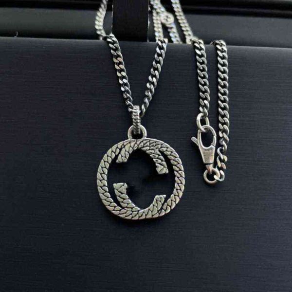 silver used interlocking woven chain men's and women's same necklace personalized fashion collar
silver used interlocking woven chain men's and women's same necklace personalized fashion collar