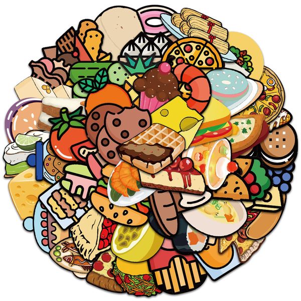 50pcs/set skateboard stickers cartoon cuisine for car baby scrapbooking pencil case diary phone lapplanner decoration book album kids toys d
50pcs/set skateboard stickers cartoon cuisine for car baby scrapbooking pencil case diary phone lapplanner decoration book album kids toys d