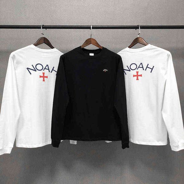 classic noah cross expeditionary army long sleeve men's and women's lovers meichaogao street loose print bottomed t-shirt, Black
classic noah cross expeditionary army long sleeve men's and women's lovers meichaogao street loose print bottomed t-shirt, Black