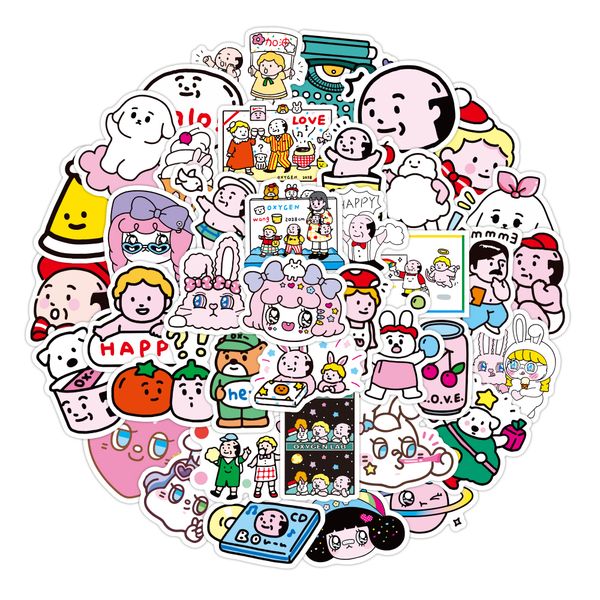 40pcs korean cartoon lapstickers pack for car fridge kids suitcase bicycle bike motorcycle guitar sticker decals waterproof
40pcs korean cartoon lapstickers pack for car fridge kids suitcase bicycle bike motorcycle guitar sticker decals waterproof