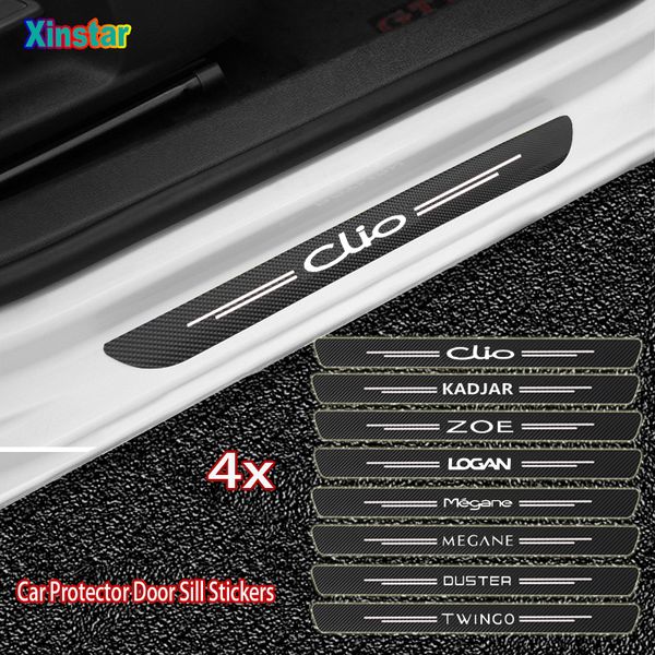 4pcs car protector door sill stickers for renault clio zoe duster megane twingo logan kadjar car tyling
4pcs car protector door sill stickers for renault clio zoe duster megane twingo logan kadjar car tyling