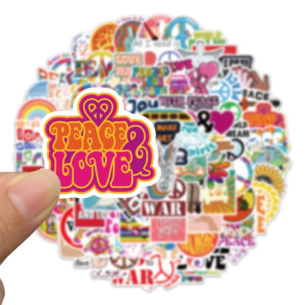 pack of 100pcs wholesale peace of the world stickers no-duplicate for luggage skateboard notebook helmet water bottle phone car decals
pack of 100pcs wholesale peace of the world stickers no-duplicate for luggage skateboard notebook helmet water bottle phone car decals