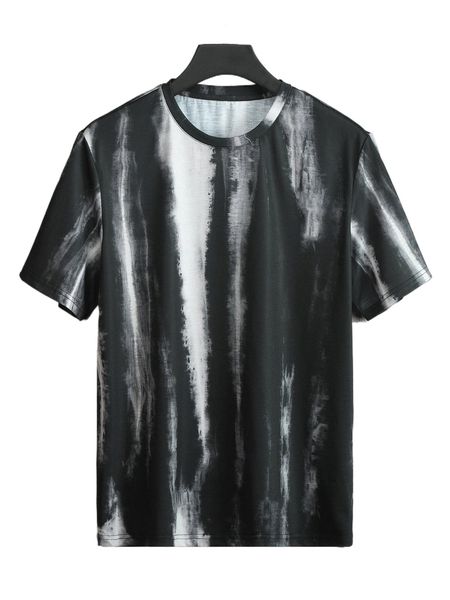 men tie dye tee 66w2#, White;black
men tie dye tee 66w2#, White;black