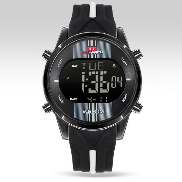 cwp 2021 kt716 brand men sports led digital watches quartz wristwatches waterproof military watch relogio masculino h3, Slivery;brown
cwp 2021 kt716 brand men sports led digital watches quartz wristwatches waterproof military watch relogio masculino h3, Slivery;brown