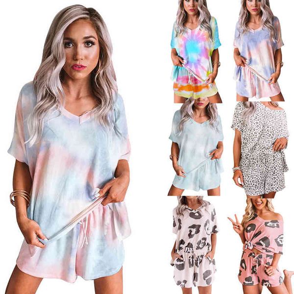 two piece dress pajamas women's summer v-neck pullover short sleeve cartoon cute home clothes two-piece set 9mwb, White
two piece dress pajamas women's summer v-neck pullover short sleeve cartoon cute home clothes two-piece set 9mwb, White