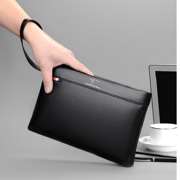 men's leather handbag leisure wallet new travel cow envelope coin zipper moneybag letter cartoon large gift business black brown, Red;black
men's leather handbag leisure wallet new travel cow envelope coin zipper moneybag letter cartoon large gift business black brown, Red;black