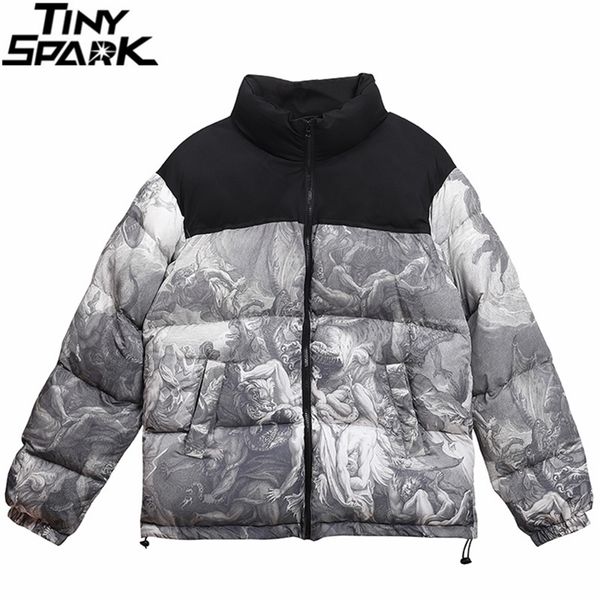 hip hop vintage parka jacket men streetwear harajuku people hurting print jacket cotton winter padded jacket coat warm thick 201127, Black
hip hop vintage parka jacket men streetwear harajuku people hurting print jacket cotton winter padded jacket coat warm thick 201127, Black