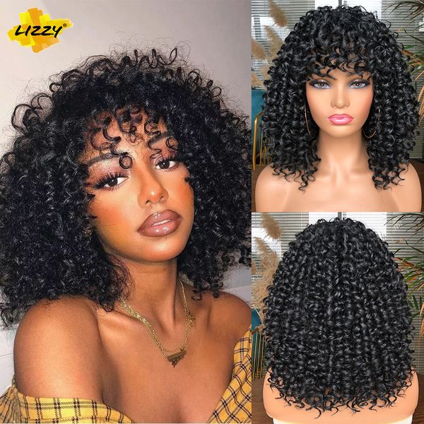 lx brand short hair synthetic wig afro curly wigs for black and white women omber glueless natural high temperature curls 14inch lizzyfactor
lx brand short hair synthetic wig afro curly wigs for black and white women omber glueless natural high temperature curls 14inch lizzyfactor