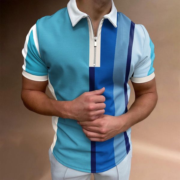men polo shirts summer casual brand short sleeve solid mens turn down collar zippers tees 220606 10jnhq, White;black
men polo shirts summer casual brand short sleeve solid mens turn down collar zippers tees 220606 10jnhq, White;black