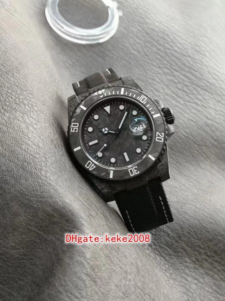vsf super quality men watch 116610 40mm carbon fiber ultra blue light velcro strap black dial luminous cal.3135 movement automatic mechanica, Slivery;brown
vsf super quality men watch 116610 40mm carbon fiber ultra blue light velcro strap black dial luminous cal.3135 movement automatic mechanica, Slivery;brown